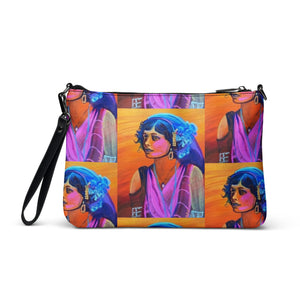 "La Femme" Limited Edition art print on Crossbody Handbag