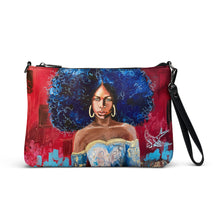 Load image into Gallery viewer, &quot;Désir Ardent de Faire&quot; Limited Edition print on trendy Crossbody Handbag