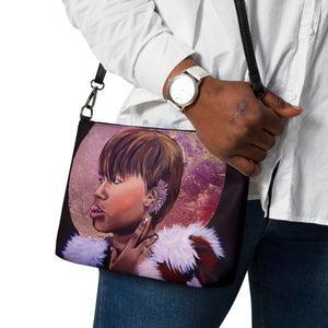 "St Francis of Harlem" Limited Edition art print on Crossbody Handbag