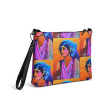 Load image into Gallery viewer, &quot;La Femme&quot; Limited Edition art print on Crossbody Handbag