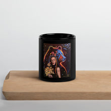 Load image into Gallery viewer, Sky Golden Bear (Osaw Muskwa) Black Glossy Mug