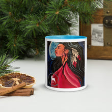 Load image into Gallery viewer, Goddess Warrior - Mug with Color Inside