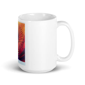 Four Directions Woman -  glossy mug (white)